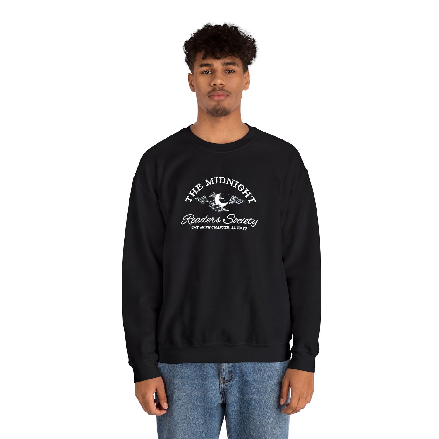 Midnight Readers Society Crewneck | One More Chapter Always