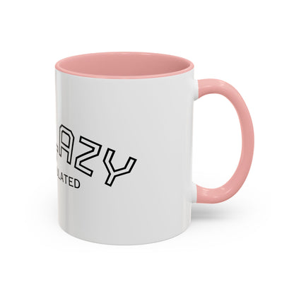 Not Lazy, I’m Overstimulated Accent Mug – Funny Mental Health Coffee Mug
