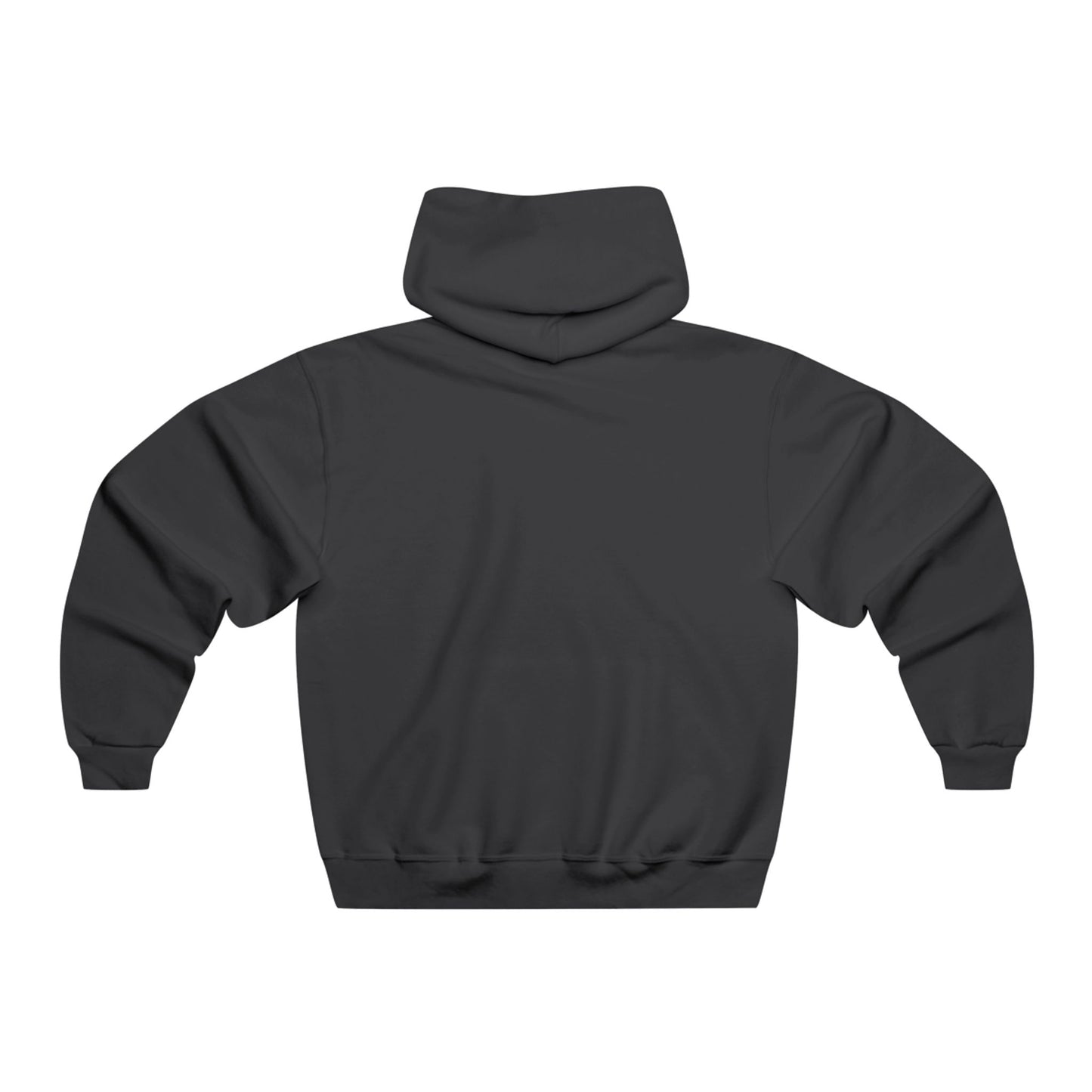 King Kev thick black hoodie plain back design