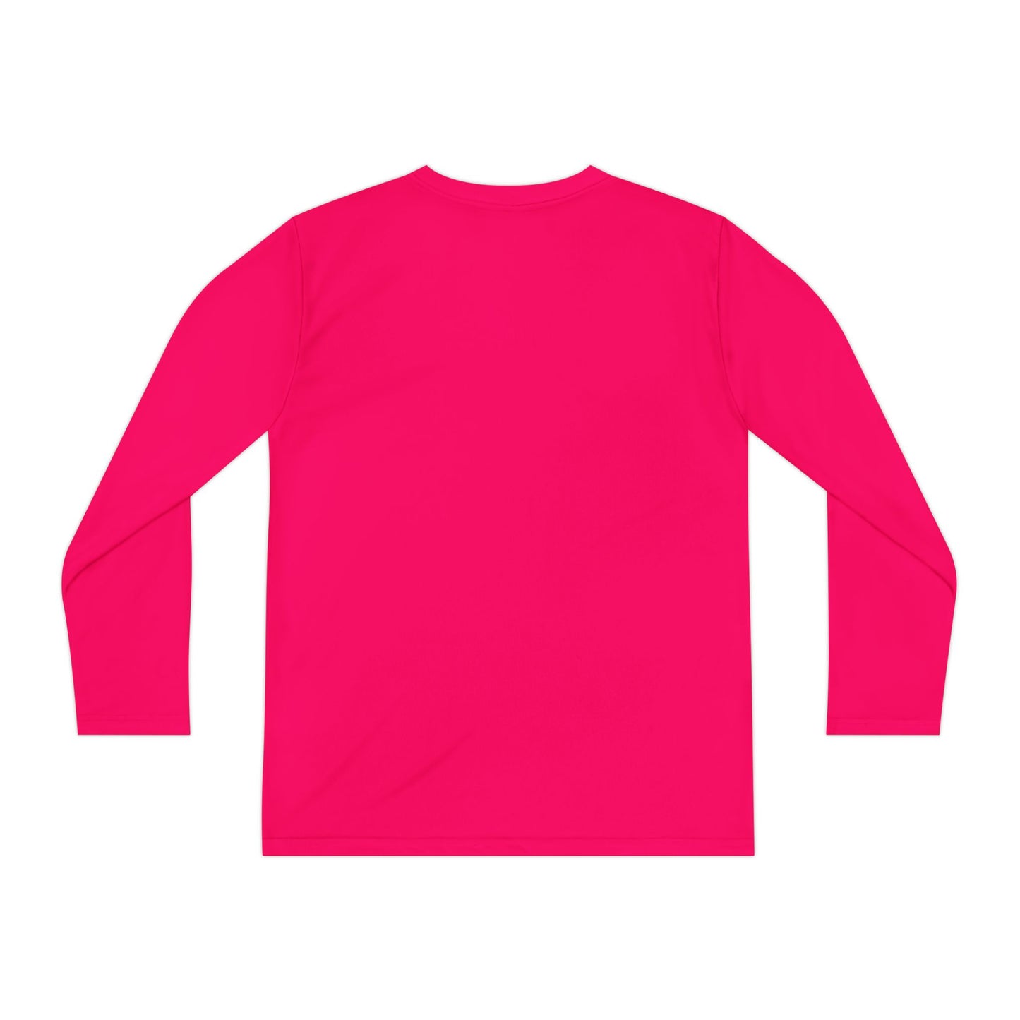Back view of Makin’ It By Lady Ev pink long sleeve Halloween shirt with cute ghost design.