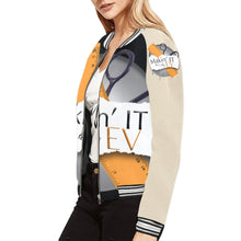 Load image into Gallery viewer, Ladies Bomber Jacket
